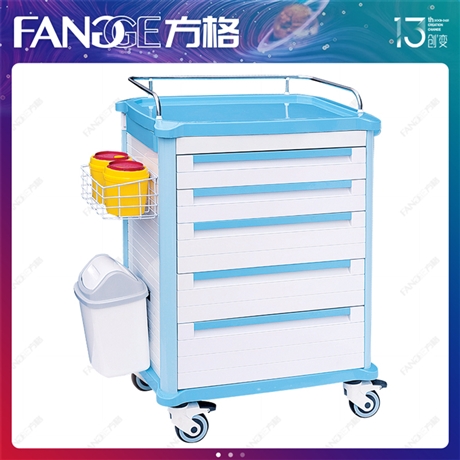 自产自销 医用药品车各项功能 方格工厂制造