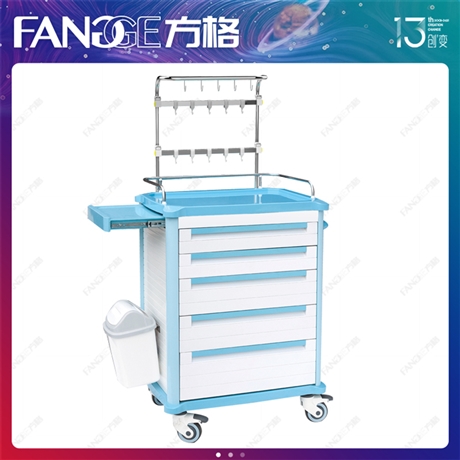 原料注塑医用输液车FG-E-03 手推输液车基础参数