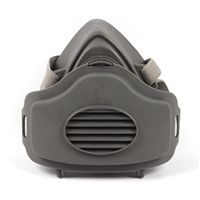 普达 FC-8005防尘口罩 防颗粒物呼吸防护半面具 TPE单滤盒半面具