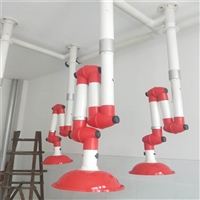 赣州奥普0604万向抽气罩 反应釜排烟用万向罩PP耐腐蚀