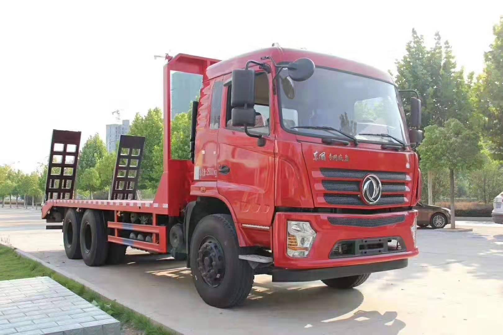 躍進藍牌平板車包上戶 藍牌平板車拉70小鉤機小挖機價格