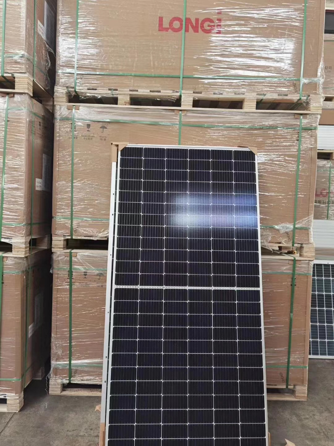 供应隆基300w470w太阳能光伏板光伏发电板价格