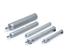 日本SMC单杆双作用气缸安装要素