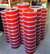 俄罗斯进口大马哈鱼籽酱 俄罗斯原装红鱼子 即食红鱼籽酱50克