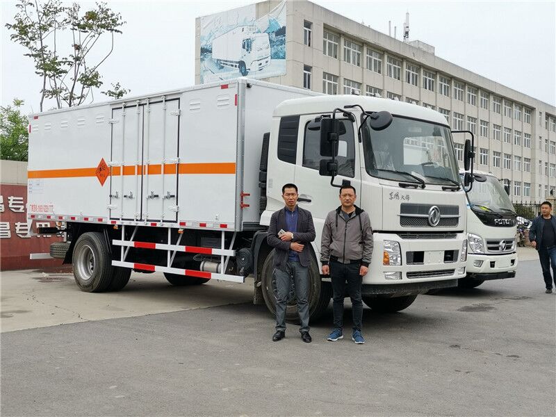 易燃氣體廂式運輸車,濱州4米2氣瓶車全國生產企業