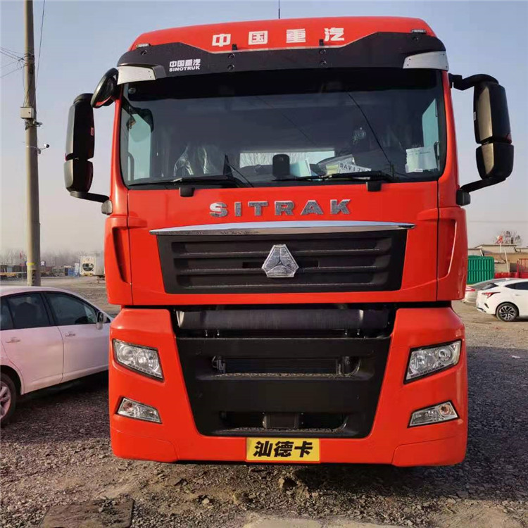 汕德卡牵引车头箱式运输车报价增光厂家供应