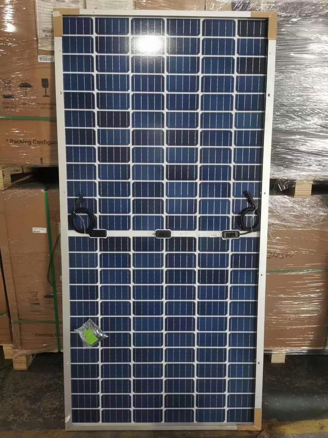 天合q2双玻400w450w光伏太阳能电池板天合太阳能板双玻双面发电