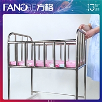 不锈钢新生儿床对比 品牌儿科医用婴儿车