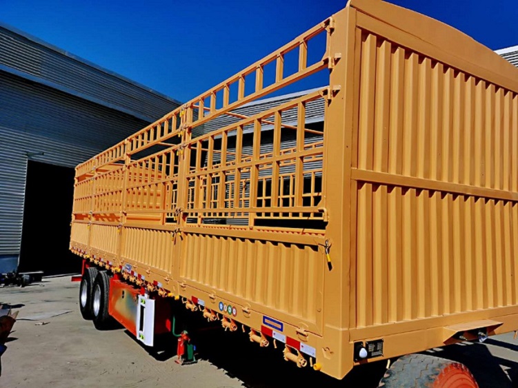 10米两轴高栏半挂车批发厂家