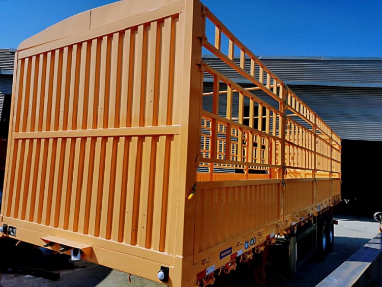 10米两轴高栏半挂车批发厂家