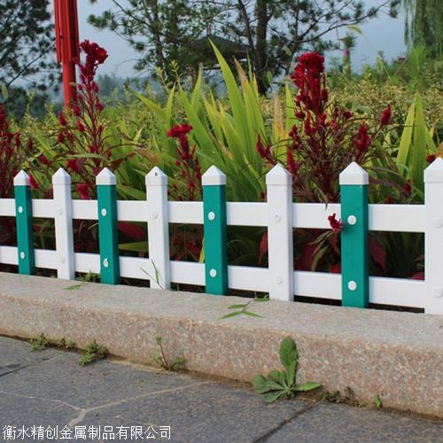 衡水公园草坪护栏 生产厂家 精创金属铁艺护栏