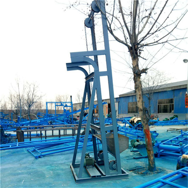 钢丝绳单斗式提升机大容量翻斗式上料机小斗子垂直提料机lj3