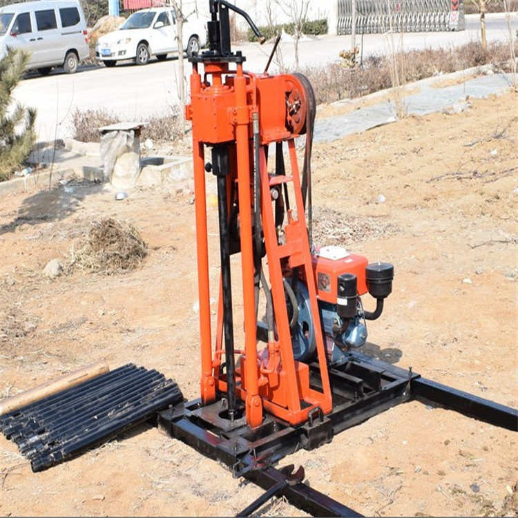 ct50型岩芯钻机地质勘探水井钻机小型便携式背包钻机