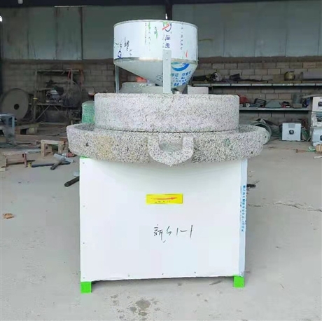 花岗岩石磨机 玉米面粉石磨机 电动绿豆黄豆豆浆石磨图片