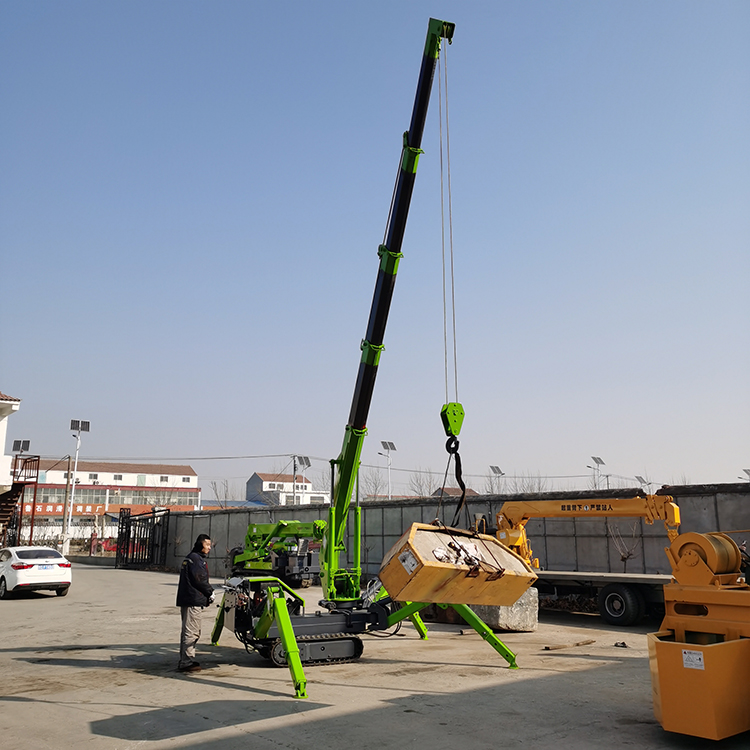 订制仓库吊车2吨蜘蛛吊履带式蜘蛛吊车