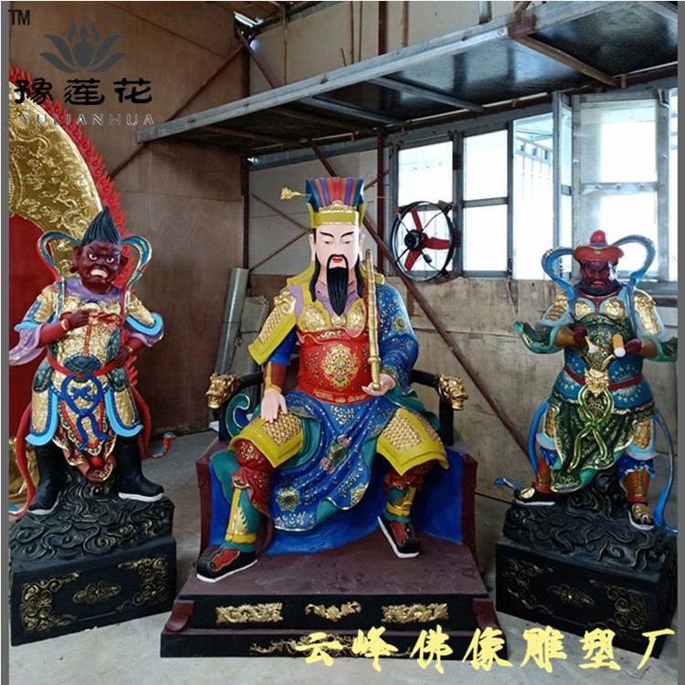 山神菩萨神像传说山神爷神像图片坐狼山神佛像文山神佛像摆件