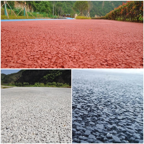 富顺彩色透水混凝土厂家 压印地坪价格 透水混凝土