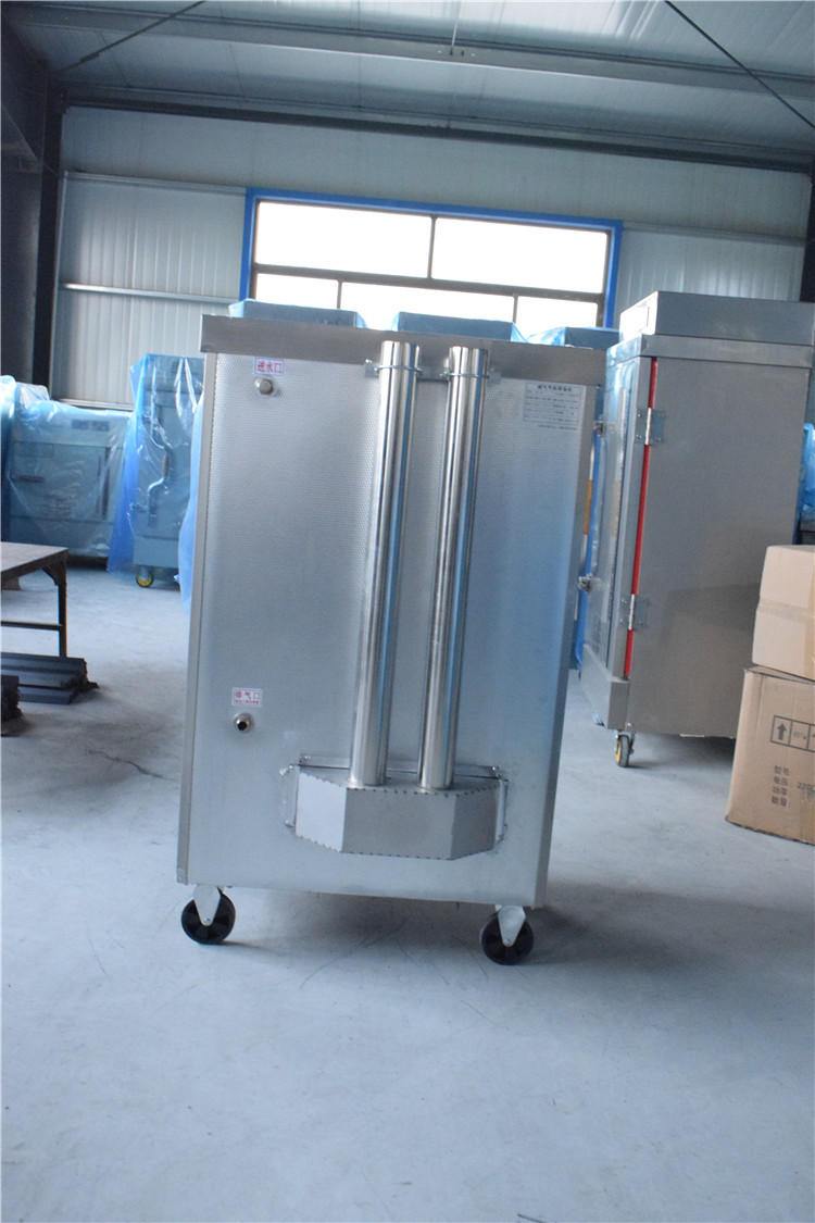 电蒸汽两用蒸饭机商用大型蒸饭机滨州多功能双门蒸饭机