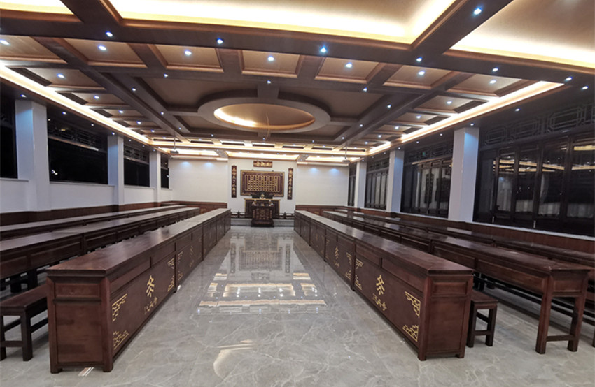 大和尚桌五观堂大师傅桌椅供桌