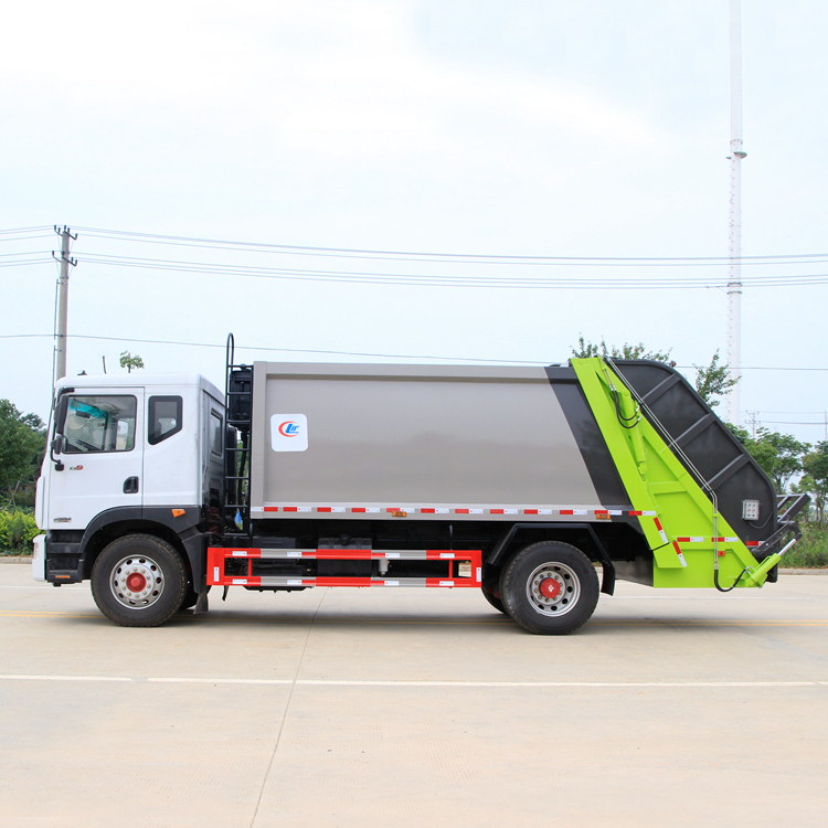 江铃3吨压缩式垃圾车厂家 压缩垃圾车工作原理视频