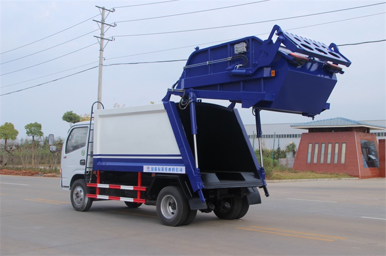 凯马2吨蓝牌压缩垃圾车价格报价压缩垃圾车价格