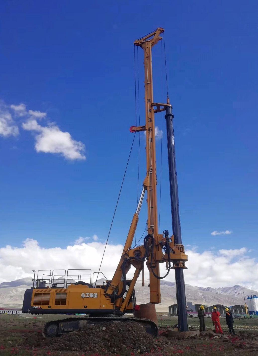 徐工旋挖钻机出租徐工xr220南宁易博设备按天按月出租