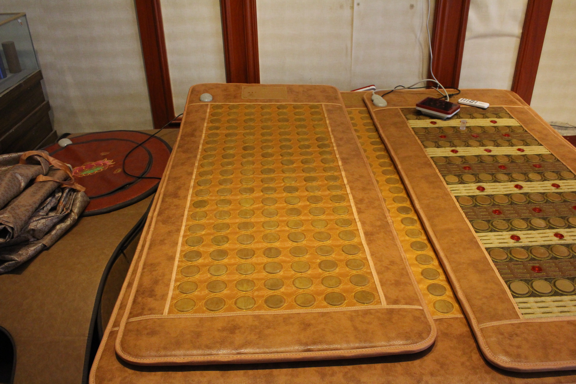 加热光子垫超长波光子能量床垫加厚带洞单人