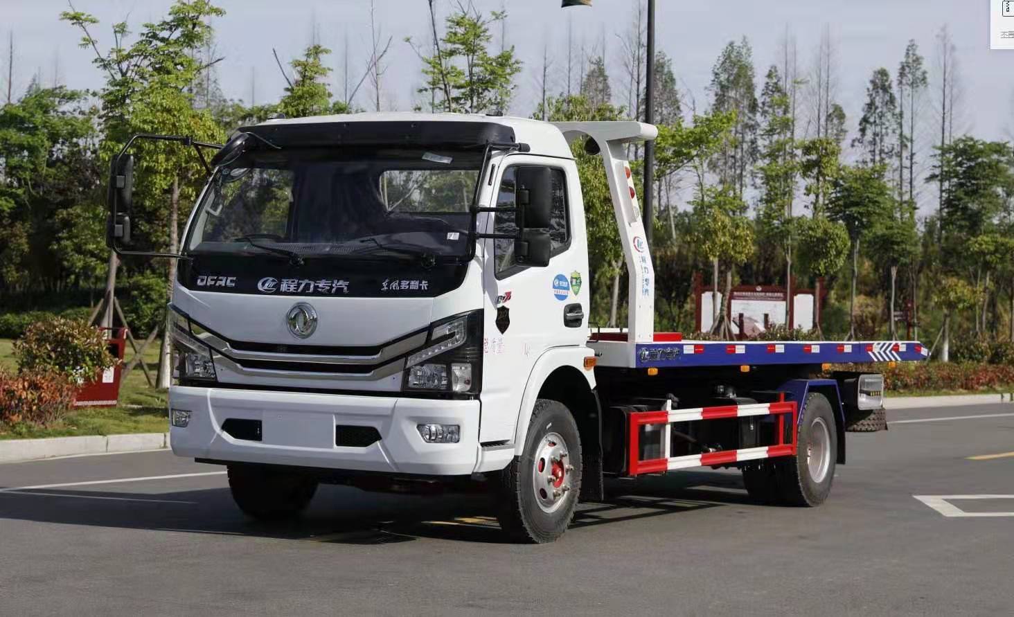 国六江淮蓝牌拖车配置价格 一拖二清障车厂家报价 支持分期付款