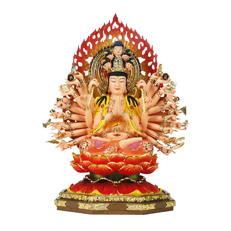 护法善神大日如来佛像千手观音大势至菩萨本命佛保护神佛像