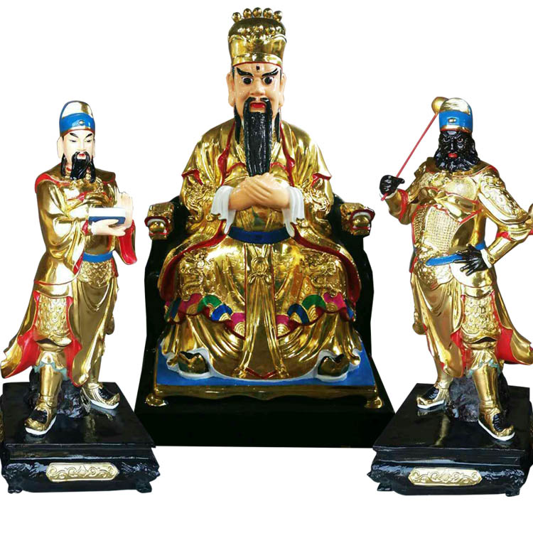 守门四大元帅之一马神马元帅神像摆件极彩三眼灵光马天君佛像