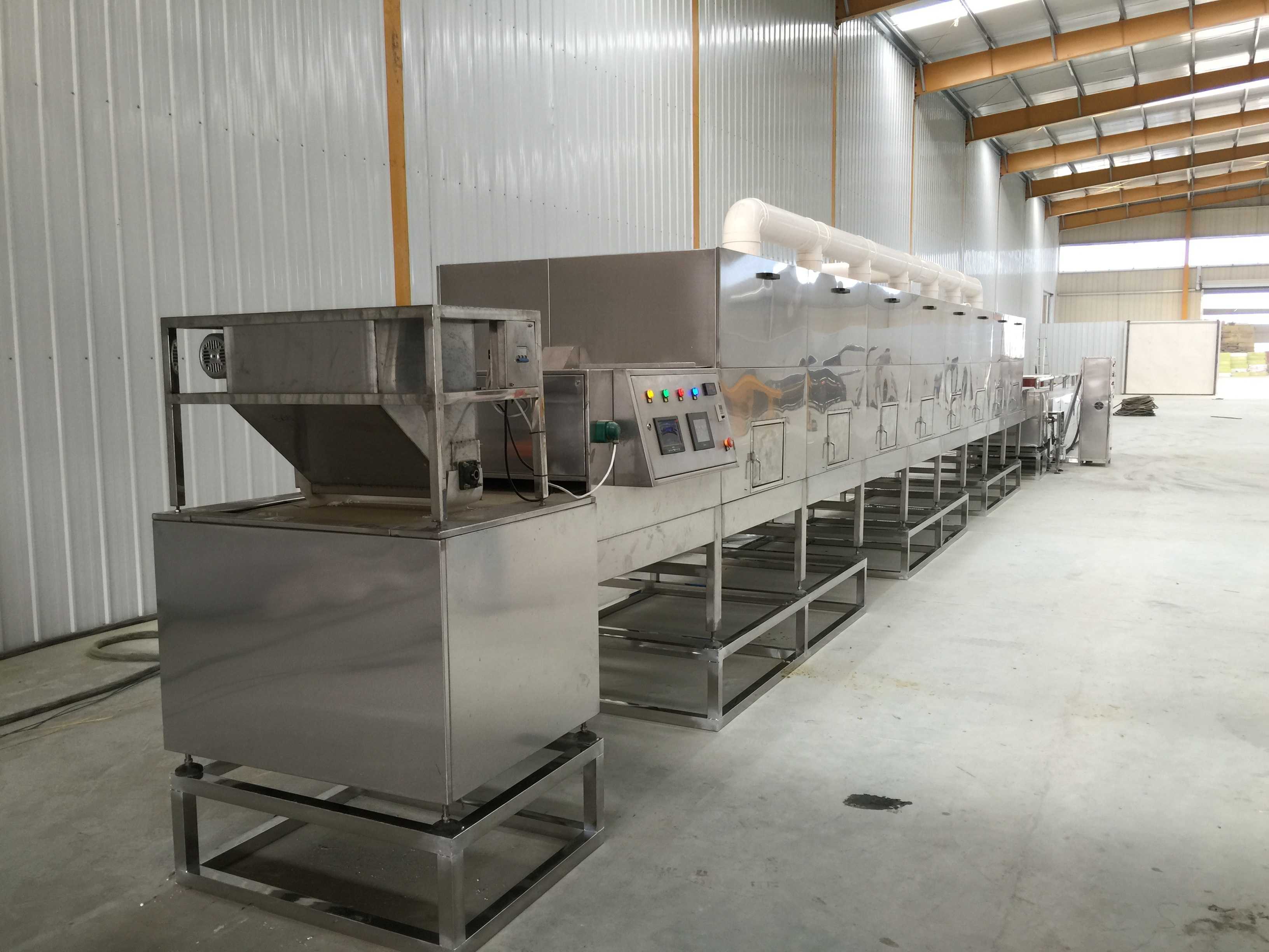 微波烘干设备面包屑烘干机