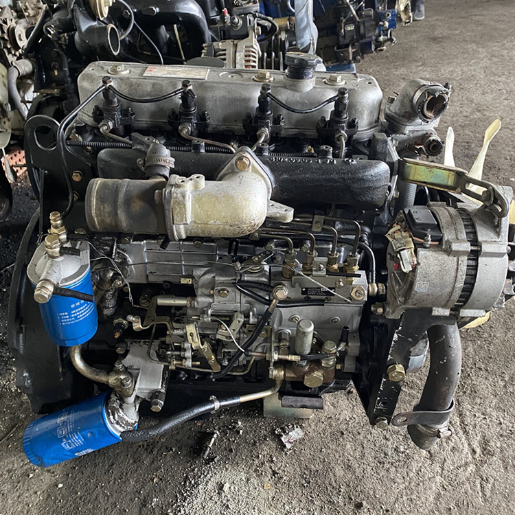 东风朝柴cy4102发动机现场启动测试