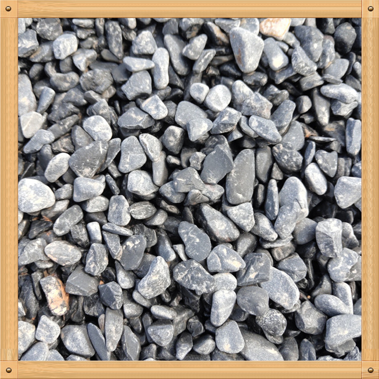 灰石子 深灰浅灰碎石 透水路面用6-9毫米灰色砾石