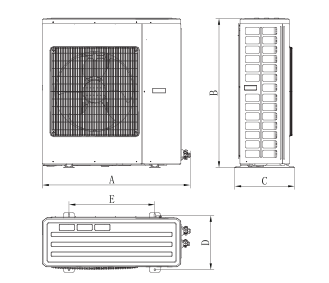 格力变频冷库 冷凝机组 全直流变频风冷GNJ-QF2CDsJ/NfA