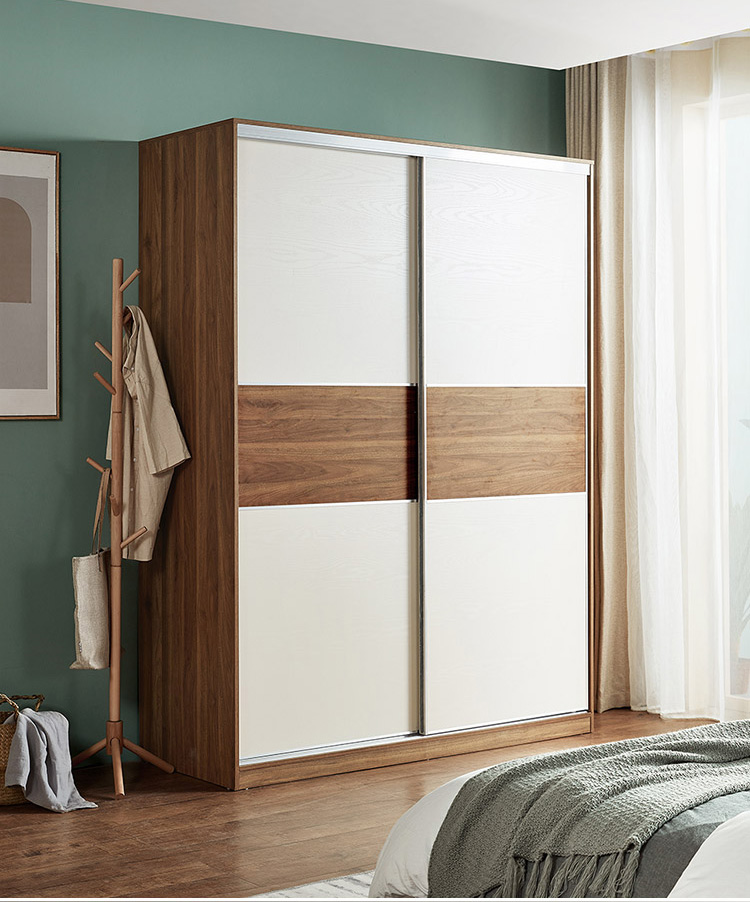 简约现代家具卧室推拉门衣柜移门储物大衣橱收纳柜子cp5d