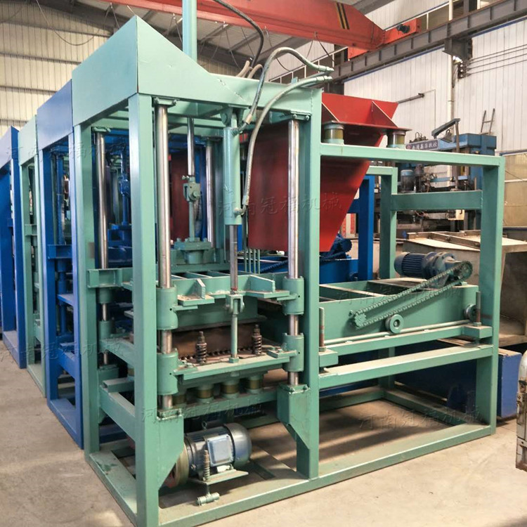 水泥垫块机冠福小型全自动垫块机水泥撑棍机械