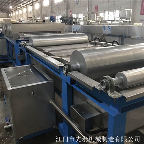 定做钢带清洗机 不锈钢卷料超声波除油清洗线