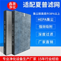 适配夏普W45HF空气净化器滤网 集尘HEPA除滤芯活性碳 炭网