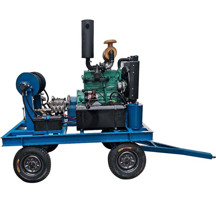 河南顺洁市政管道疏通机大型移动式管道清淤设备厂家