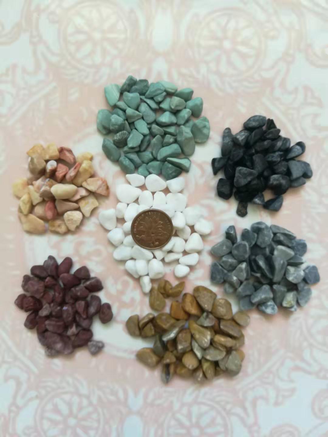 泽德供应水磨石地面白色石子园林铺路白色石子量大价优