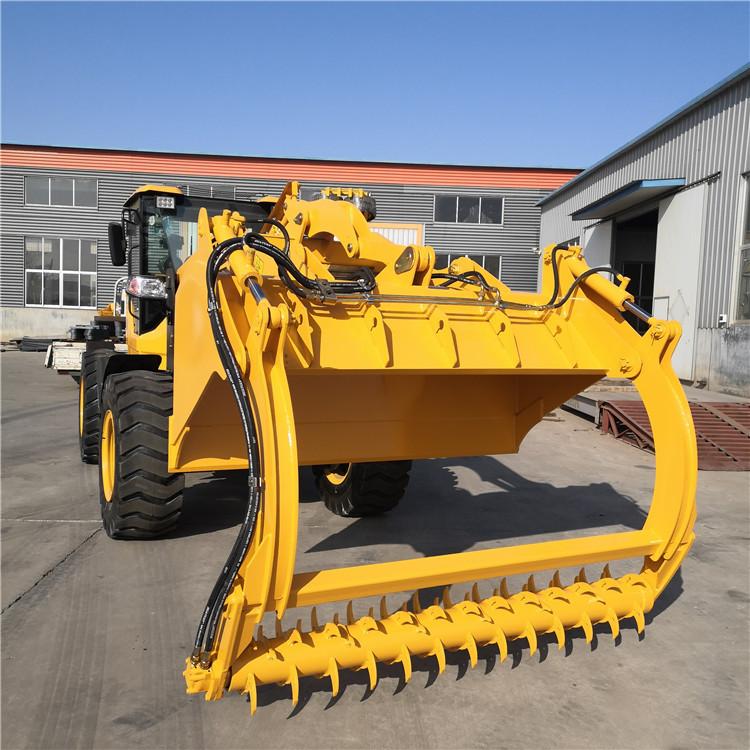 瑞曼嘉机械夹子装载机饲料铲车