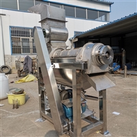 厂家工业桑葚榨汁机 不锈钢洋葱打泥机   西红柿螺旋打汁机