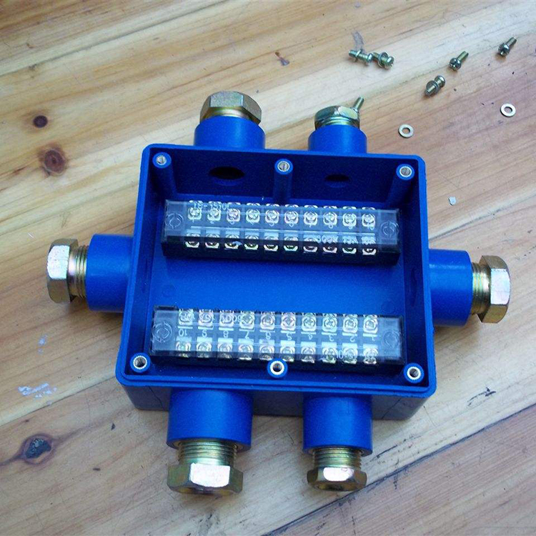 矿用本安型接线盒jhh-2 正安防爆 防水防尘阻燃分线二通 鸿业