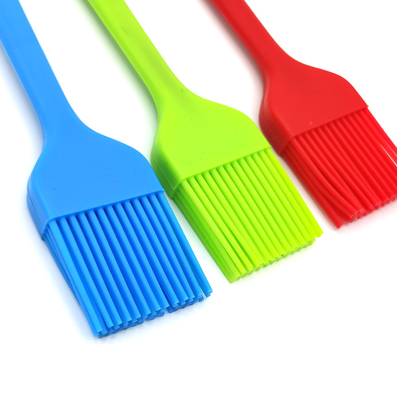 耐高温烘焙刷硅胶油刷 硅胶一体刷小号 硅胶刷子 硅胶烧烤刷子bbq