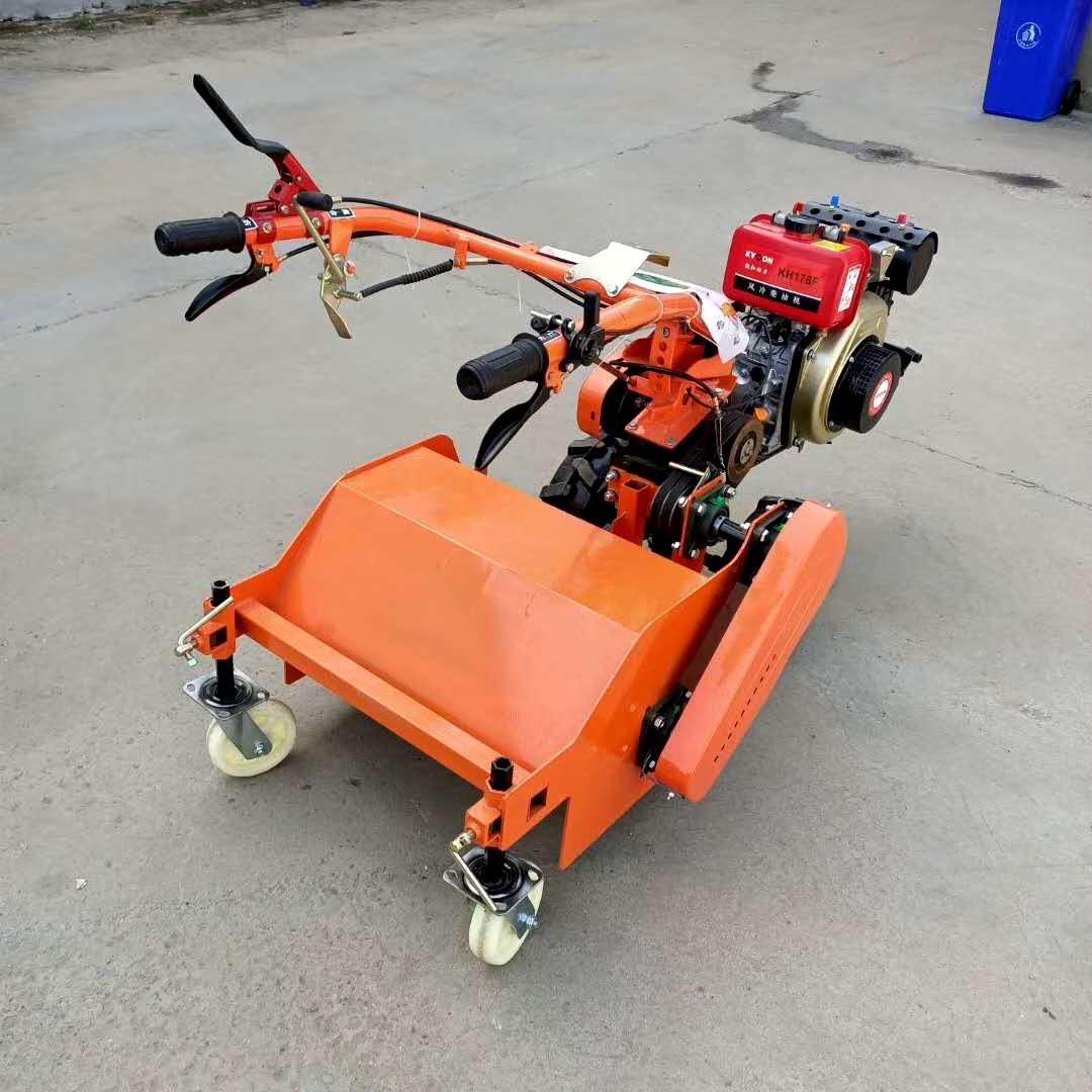 除草机手扶式除草还田机柴油电启动除草机