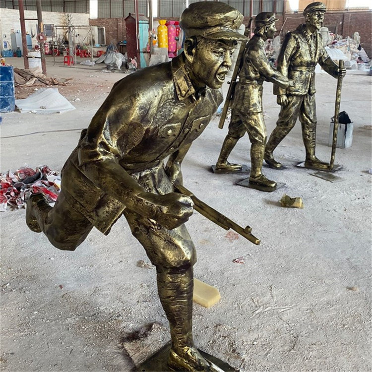 农运烽火雕塑烽火台造型广场红色雕塑主题摆件