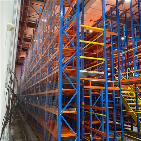 仓库阁楼货架 密集货架 三层阁楼 充分利用仓库空间