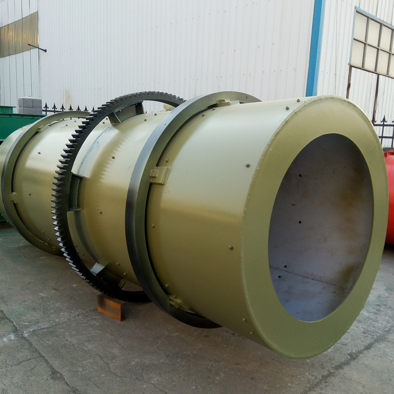 牛粪转鼓造粒机加长版转鼓造粒机有机肥加工设备厂家直供