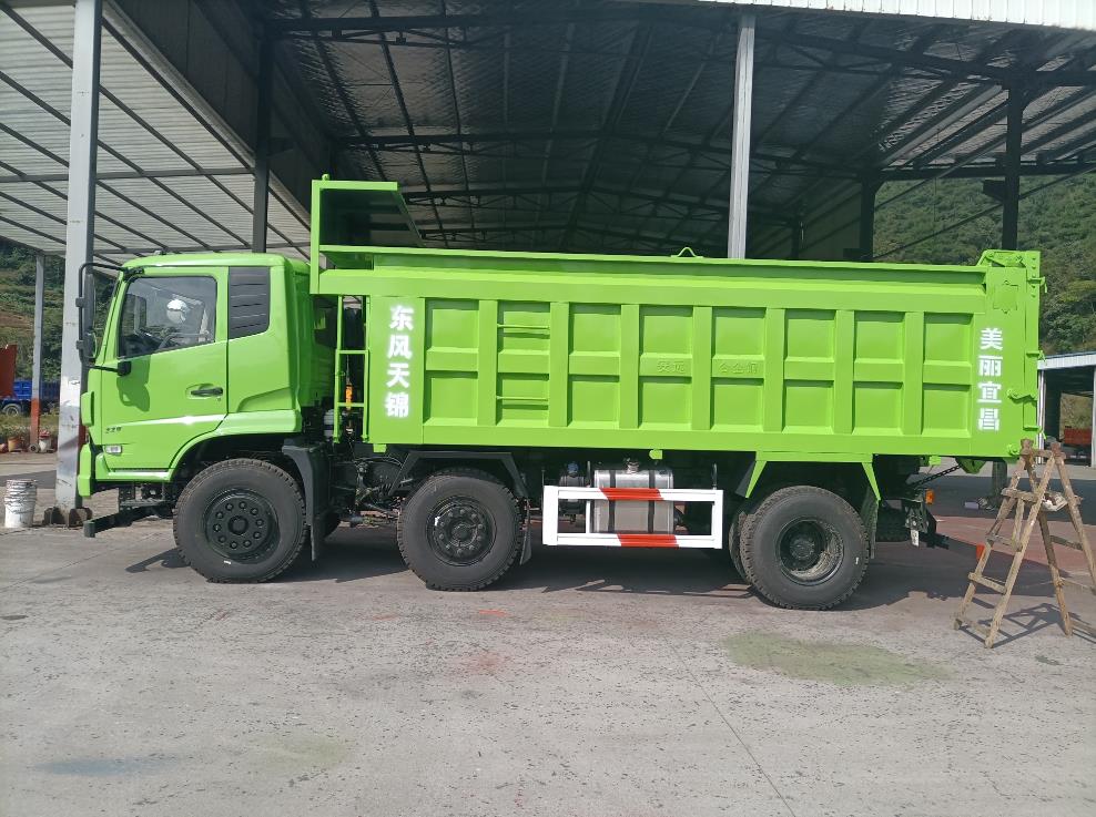 国六东风天锦自卸车6x2小三轴55米新车报价