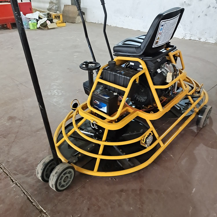 安全好操作 地面压实收光机 汽油地坪抹光机 24hp混凝土抹光机
